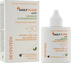 Крем сонцезахисний SPF 30 - Seventeen Skin Perfection Daily Fluid SPF 30 — фото N2