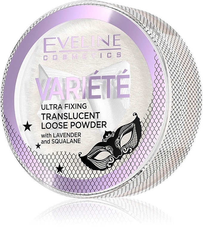 Пудра для лица - Eveline Cosmetics Variete Ultra Fixing Transparent Loose Face Powder — фото N2