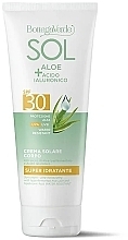 Солнцезащитный крем для тела - Bottega Verde Sol Aloe + Hyaluronic Acid Sunscreen SPF30 — фото N1