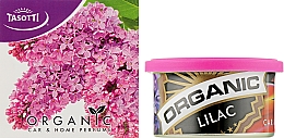 Автомобильный сухой ароматизатор в банке "Lilac" - Tasotti Organic — фото N2