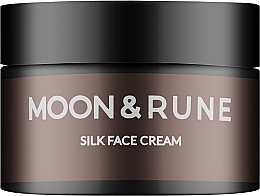 Парфумерія, косметика Крем для обличчя з протеїнами шовку - Moon&Rune Silk Face Cream