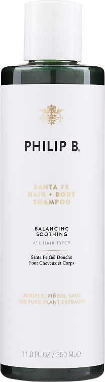 Шампунь для волосся та тіла балансувальний "Аромат Санта Фе" - Philip B Scent of Santa Fe Balancing Shampoo — фото N1
