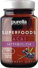 Духи, Парфюмерия, косметика Пищевая добавка "Асаи" - Purella Superfood Acai metabolism 400mg