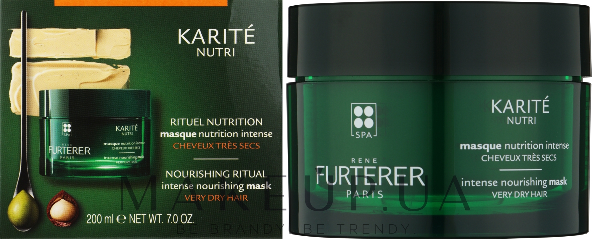 Маска для волосся - Rene Furterer Nutri Karite Mask — фото 200ml