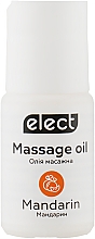 Парфумерія, косметика Масажна олія "Мандарин" - Elect Massage Oil Mandarin (міні)