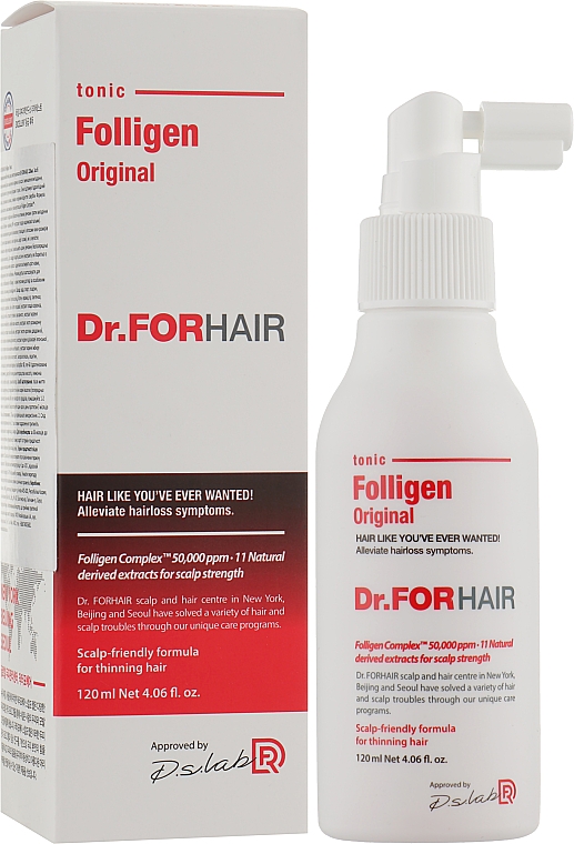 Стимулювальний тонік для росту волосся - Dr.FORHAIR Folligen Tonic — фото N2