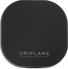 Розкладне дзеркало, 6.9х6.9 см, чорне - Oriflame — фото N1