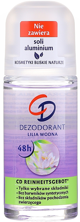 Дезодорант шариковый "Водяная лилия" - CD Wasserlilie 48H — фото N1