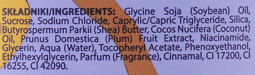 Регенерирующий сахарный скраб для тела "Слива и Корица" - Farmona Tutti Frutti Plum And Cinnamon Body Sugar Scrub — фото N2
