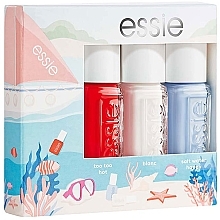 Духи, Парфюмерия, косметика Набор - Essie Summer Mini Trio Pack (n/lacquer/5mlx3)