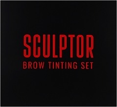 Набор для покраски бровей, 9 продуктов - Sculptor Brow Tinting Set — фото N2