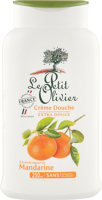 Крем для душу - Le Petit Olivier Shower Cream Tangerine — фото N1