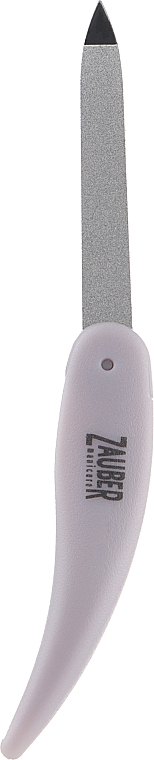 Пилка для ногтей сапфировая раскладная, 13 см, 03-105 - Zauber — фото N1