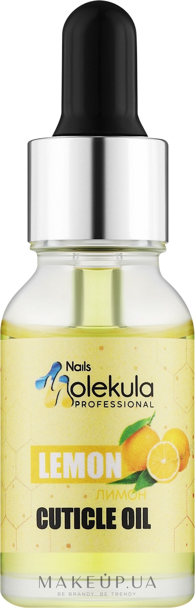 Масло по уходу за кутикулой "Цитрус" - Nails Molekula Professional Cuticle Oil — фото 15ml
