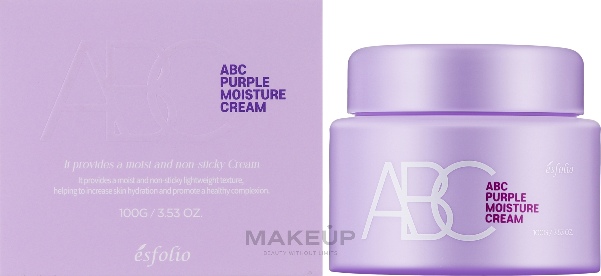 Увлажняющий крем для лица - Esfolio ABC Purple Moisture Cream — фото 100g
