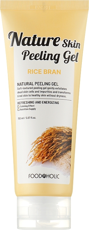 Пілінг-гель для обличчя - Food a Holic Moisture Skin Soft Peeling Gel Rice Bran — фото N1