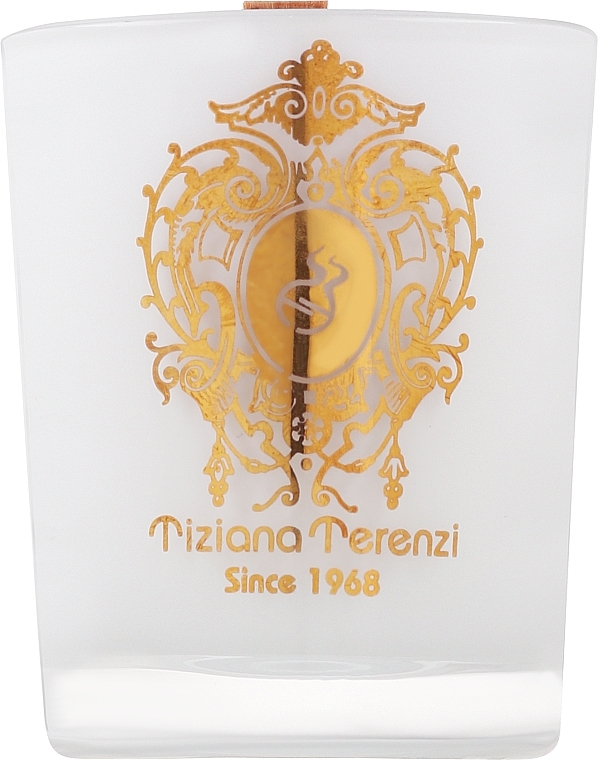 Tiziana Terenzi White Fire Scented Candle White Glass - Ароматическая свеча — фото N1
