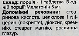 Витаминно-минеральный комплекс "Мелатонин 3 мг" - Country Life Melatonin  — фото N2