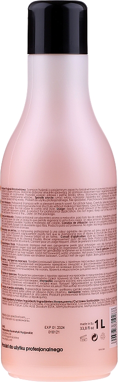Шампунь для волос "Персик" - Stapiz Basic Salon Shampoo Sweet Peach — фото N2