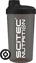 Шейкер 700 мл, сірий - Scitec Nutrition Shaker Opaque Smoky — фото N1