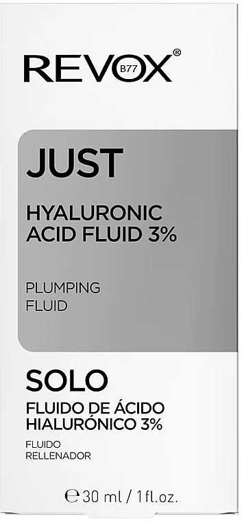 Гиалуроновый флюид для лица - Revox Just Hyaluronic Acid Fluid 3% — фото N2