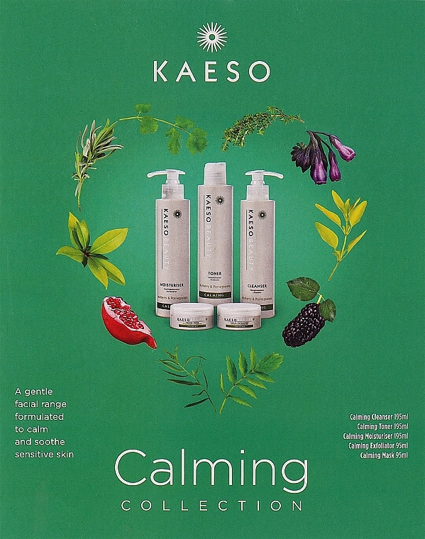 Набор, 5 продуктов - Kaeso Calming Collection — фото N1