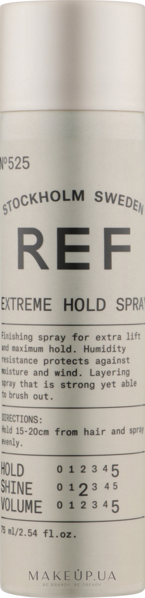 Лак-спрей экстра-сильної фіксації N°525 - REF Extreme Hold Spray N°525 — фото 75ml