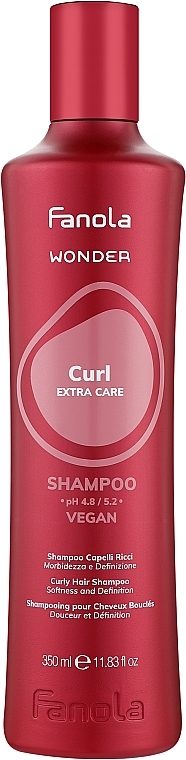 Шампунь для волос - Fanola Wonder Curl Extra Care Shampoo — фото N1