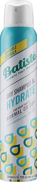 Сухой шампунь - Batiste Dry Shampoo Hydrating — фото N2