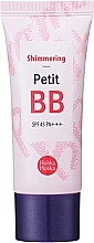 Сияющий BB крем для лица - Holika Holika Shimmering Petit BB Cream SPF45 — фото N3