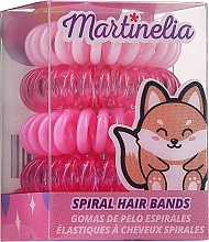 Резинки для волосся "Лисичка", 5 шт. - Martinelia — фото N1