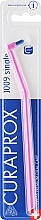 Монопучкова зубна щітка "Single CS 1009", рожева - Curaprox — фото N1