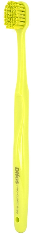 Зубная щетка "Ultra Soft" 512063, салатовая с салатовой щетиной, в кейсе - Difas Pro-Clinic 5100 — фото N3