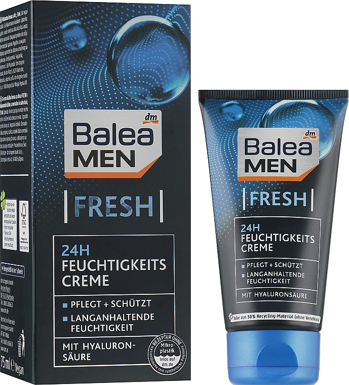 Увлажняющий крем - Balea Men Fresh Cream — фото N1