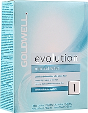 Набір для завивання хімічно обробленого чи тонкого волосся - Goldwell Evolution Neutral Wave 1 New — фото N1