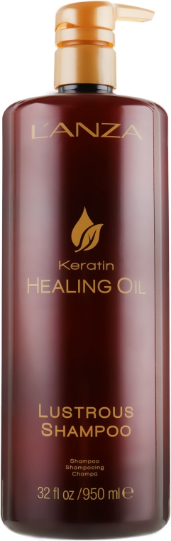 Шампунь для сияния волос - L'Anza Keratin Healing Oil Lustrous Shampoo — фото N7