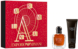 Духи, Парфюмерия, косметика Giorgio Armani Emporio Armani Stronger With You Intensely - Набор (edp/50ml + sh gel/75ml)