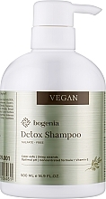 Безсульфатний шампунь для волосся "Блиск і захист" - Bogenia Detox Shampoo — фото N1
