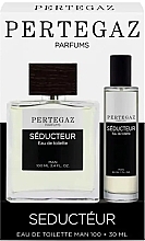 Парфумерія, косметика Saphir Parfums Pertegaz Seducter - Набір (edt/100ml + edt/30ml)