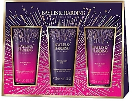 Набор - Baylis & Harding Moonlight Fig Luxury Hand Treats Gift Set (h/cr/3x50ml) — фото N1