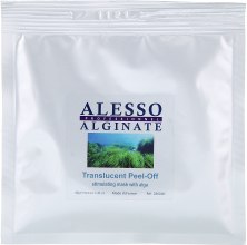 Маска для лица альгинатная стимулирующая с морскими водорослями - Alesso Professionnel Translucent Alginate Peel-Off Face Mask With Alga — фото N1