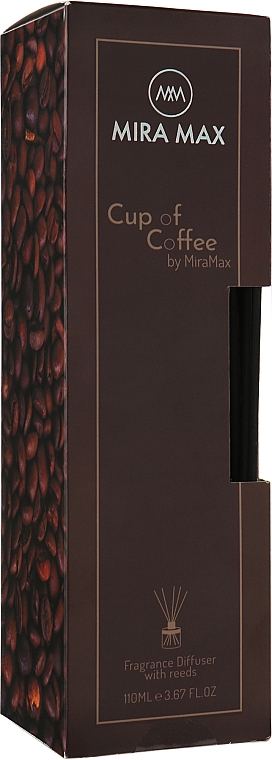 Аромадиффузор + тестер - Mira Max Cup Of Coffee Fragrance Diffuser With Reeds