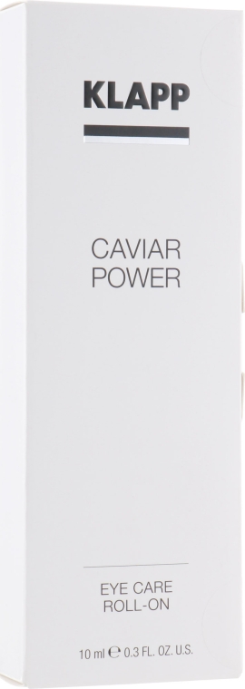 Гель для век "Энергия икры" - Klapp Caviar Power Eye Care Roll-On