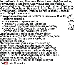 Омолоджувальна сироватка з гіалуроновою кислотою й вітаміном С - Jole Vitamin C Serum — фото N2