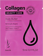 Масло для тела с коллагеном - DuoLife Collagen Beauty Care Body Butter (пробник) — фото N2