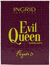 Палетка теней для век - Ingrid Cosmetics x Fagata Evil Queen Eyeshadow Palette — фото N2