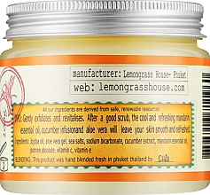 Солевой пилинг "Мандарин" - Lemongrass House Mandarin Salt Body Glow — фото N2
