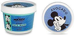 Духи, Парфюмерия, косметика Маска для лица с авокадо "Микки" - Mad Beauty Clay Face Mask Mickey