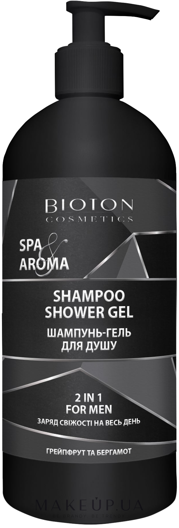 Чоловічий шампунь-гель для душу 2в1 - Bioton Cosmetics Spa & Aroma Men Shampoo Shower Gel — фото 750ml