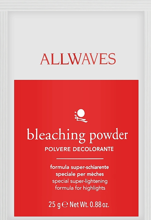 Освітлювальна пудра для волосся  - Allwaves Powder Bleach — фото N1